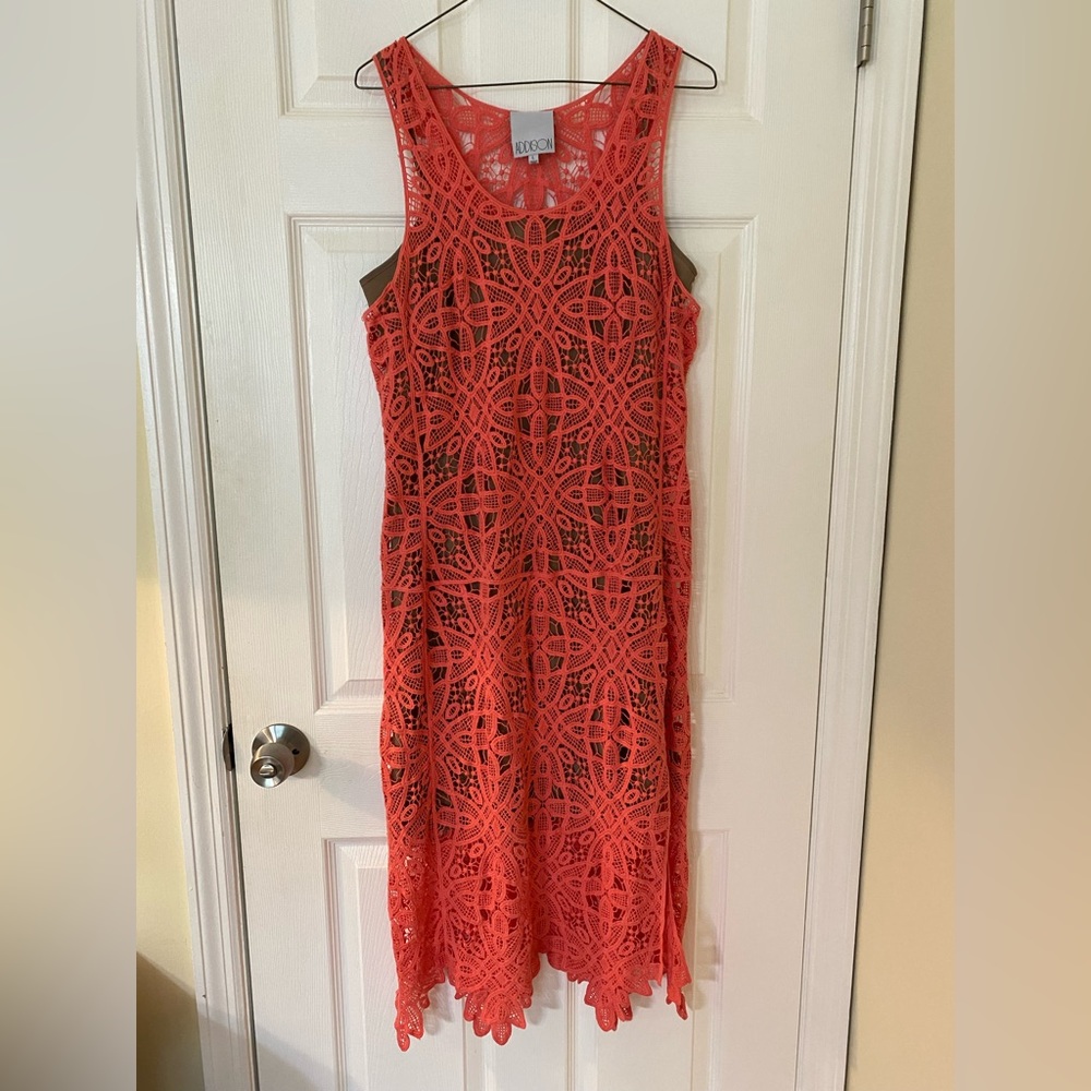 Women’s Addison Coral Dress sz. Large